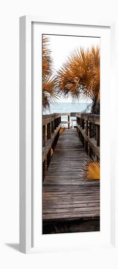 Boardwalk on the Sea-Philippe Hugonnard-Framed Photographic Print