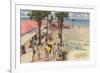 Boardwalk, Panama City, Florida-null-Framed Premium Giclee Print