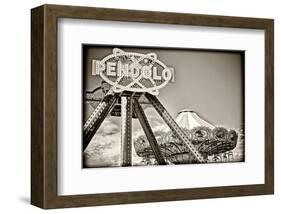 Boardwalk Rides-Doug Nelson-Framed Art Print