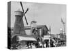 Boardwalk, Rockaway, N.Y.-null-Stretched Canvas