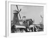 Boardwalk, Rockaway, N.Y.-null-Framed Photo