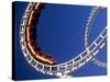 Boardwalk Roller Coaster, Ocean City, Maryland, USA-Bill Bachmann-Stretched Canvas