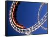 Boardwalk Roller Coaster, Ocean City, Maryland, USA-Bill Bachmann-Framed Stretched Canvas