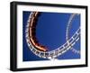 Boardwalk Roller Coaster, Ocean City, Maryland, USA-Bill Bachmann-Framed Premium Photographic Print