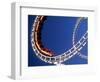 Boardwalk Roller Coaster, Ocean City, Maryland, USA-Bill Bachmann-Framed Photographic Print