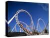 Boardwalk Roller Coaster, Ocean City, Maryland, USA-Bill Bachmann-Stretched Canvas