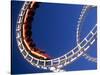 Boardwalk Roller Coaster, Ocean City, Maryland, USA-Bill Bachmann-Stretched Canvas