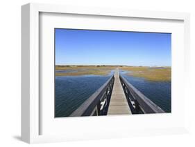 Boardwalk, Salt Marsh, Sandwich, Cape Cod, Massachusetts, New England, Usa-Wendy Connett-Framed Photographic Print