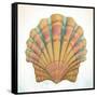 Boardwalk Scallop-Elyse DeNeige-Framed Stretched Canvas