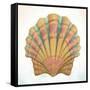 Boardwalk Scallop-Elyse DeNeige-Framed Stretched Canvas