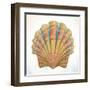 Boardwalk Scallop-Elyse DeNeige-Framed Art Print