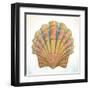 Boardwalk Scallop-Elyse DeNeige-Framed Art Print