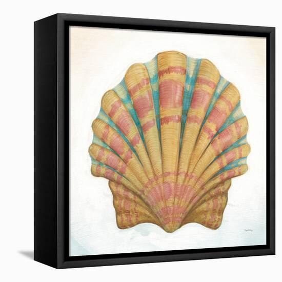 Boardwalk Scallop-Elyse DeNeige-Framed Stretched Canvas