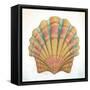 Boardwalk Scallop-Elyse DeNeige-Framed Stretched Canvas