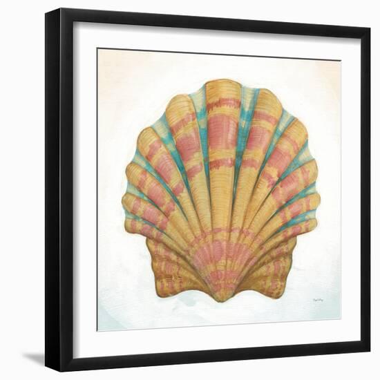 Boardwalk Scallop-Elyse DeNeige-Framed Art Print