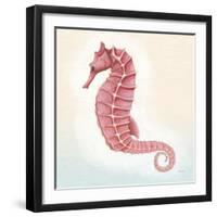 Boardwalk Seahorse-Elyse DeNeige-Framed Art Print