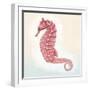 Boardwalk Seahorse-Elyse DeNeige-Framed Art Print