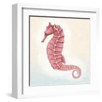 Boardwalk Seahorse-Elyse DeNeige-Framed Art Print