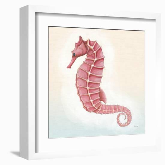 Boardwalk Seahorse-Elyse DeNeige-Framed Art Print