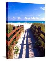 Boardwalk, South Beach, Miami, Florida, USA-Terry Eggers-Stretched Canvas