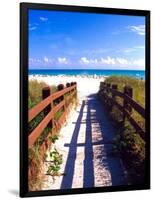 Boardwalk, South Beach, Miami, Florida, USA-Terry Eggers-Framed Photographic Print