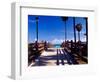 Boardwalk, South Beach, Miami, Florida, USA-Terry Eggers-Framed Photographic Print