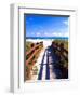 Boardwalk, South Beach, Miami, Florida, USA-Terry Eggers-Framed Premium Photographic Print