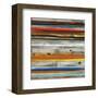 Boardwalk Sunset-Joan Davis-Framed Art Print