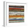 Boardwalk Sunset-Joan Davis-Framed Art Print