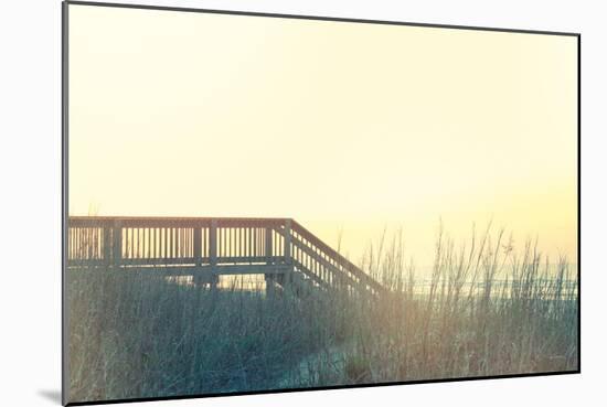 Boardwalk to the Beach-Sue Schlabach-Mounted Art Print