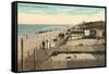 Boardwalk, Virginia Beach, Virginia-null-Framed Stretched Canvas