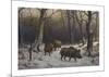 Boars in the Snow-Rosa Bonheur-Mounted Premium Giclee Print