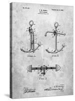 Boat Anchor Patent-Cole Borders-Stretched Canvas