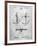 Boat Anchor Patent-Cole Borders-Framed Art Print