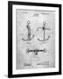 Boat Anchor Patent-Cole Borders-Framed Art Print