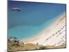 Boat and Beach, Antalya, Anatolia, Turkey Minor, Eurasia-Sakis Papadopoulos-Mounted Photographic Print