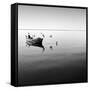 Boat and Heron II-Moises Levy-Framed Stretched Canvas