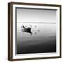 Boat and Heron II-Moises Levy-Framed Premium Photographic Print