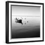 Boat and Heron II-Moises Levy-Framed Premium Photographic Print