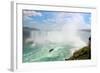 Boat and Horseshoe Falls from Niagara Falls-Songquan Deng-Framed Photographic Print