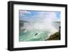 Boat and Horseshoe Falls from Niagara Falls-Songquan Deng-Framed Photographic Print