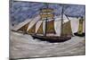 Boat and Lighthouse-Alfred Wallis-Mounted Giclee Print
