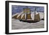 Boat and Lighthouse-Alfred Wallis-Framed Giclee Print