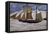 Boat and Lighthouse-Alfred Wallis-Framed Stretched Canvas