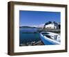 Boat and Lochalsh Hotel, Kyle of Lochalsh, Scotland-Pearl Bucknall-Framed Photographic Print