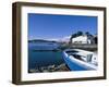 Boat and Lochalsh Hotel, Kyle of Lochalsh, Scotland-Pearl Bucknall-Framed Photographic Print