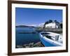 Boat and Lochalsh Hotel, Kyle of Lochalsh, Scotland-Pearl Bucknall-Framed Photographic Print