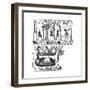 Boat and Ship Carpenters, C Late 11th-Early 12th Century-null-Framed Giclee Print