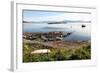 Boat and Slip at Helgoy, Troms, North Norway, Norway, Scandinavia, Europe-David Lomax-Framed Photographic Print