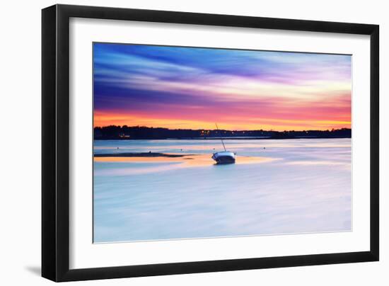 Boat Asleep-Viviane Fedieu Daniel-Framed Photographic Print